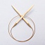 Tulip Knina Swivel Круговые спицы 80 см Бамбук