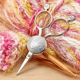 Hemline Ножницы для вышивания Клубок, 10 см (арт. B5443.DB)