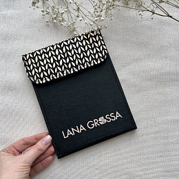 Lana Grossa Набор крючков малый Signal 4 шт Чёрный чехол Магазин пряжи и инструментов для вязания СижуВяжу.рф