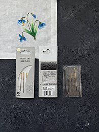 Tulip Tapestry Needles Набор игл №17, Сталь. 3 шт