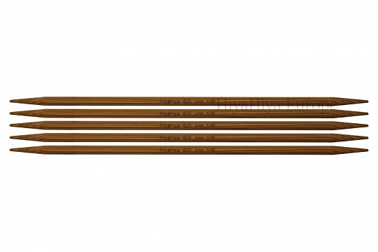 HiyaHiya Bamboo Чулочные спицы 15 см Бамбук