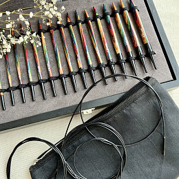 Lana Grossa Набор съёмных спиц 8 пар Дерево Магазин пряжи и инструментов для вязания СижуВяжу.рф