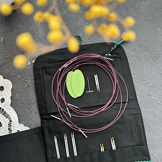HiyaHiya Набор съёмных спиц Interchangeable Sock Set 10+13 см, Метал