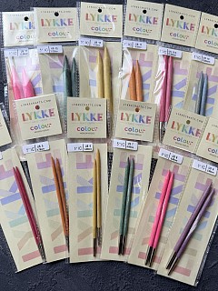 Lykke Colour Съёмные спицы 11,5 см Дерево