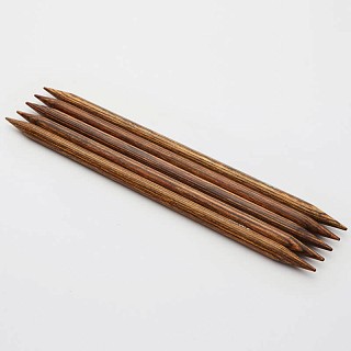 KnitPro Ginger Чулочные спицы 15 см Дерево