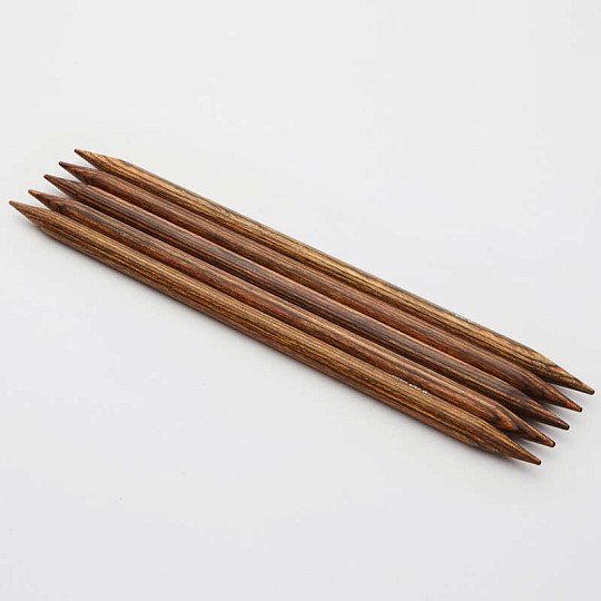 KnitPro Ginger Чулочные спицы 15 см Дерево