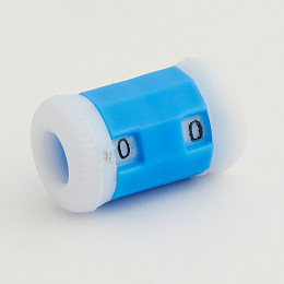 KnitPro Счетчик рядов для прямых спиц диаметром 2-5мм и 4,5-6,5мм, пластик