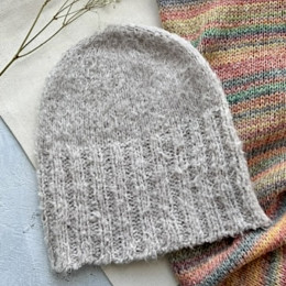 СижуВяжу Описание шапка Объёмный пушистик