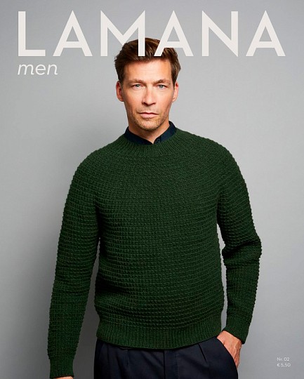 Lamana Men N02. Журнал на немецком языке (вкладыш на русском)