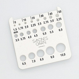 Sandnes Garn Линейка для спиц и петель