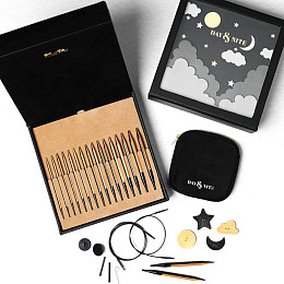 KnitPro Набор съёмных спиц Day&Night. 12,5 см. 8 пар Магазин пряжи и инструментов для вязания СижуВяжу.рф