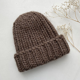 СижуВяжу Описание шапка из Cloud