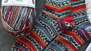 Такая красивая пряжа Rellana Flotte Socke Legato