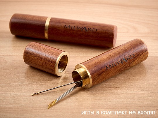 Milward Футляр для хранения игл до 7 см. Дерево