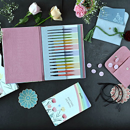 KnitPro Набор съёмных спиц Self Love. 12,5 см. 8 пар Магазин пряжи и инструментов для вязания СижуВяжу.рф