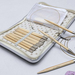 Tulip Набор съёмных спиц. CarryC Long 12 см. 11 пар Магазин пряжи и инструментов для вязания СижуВяжу.рф