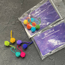 HiyaHiya Маркеры Клубочек цветные 6 шт.