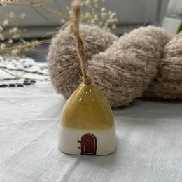 Домик маленький керамический, 5 см