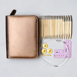 Tulip Набор съёмных спиц CarryC 9,5 см. 11 пар Магазин пряжи и инструментов для вязания СижуВяжу.рф