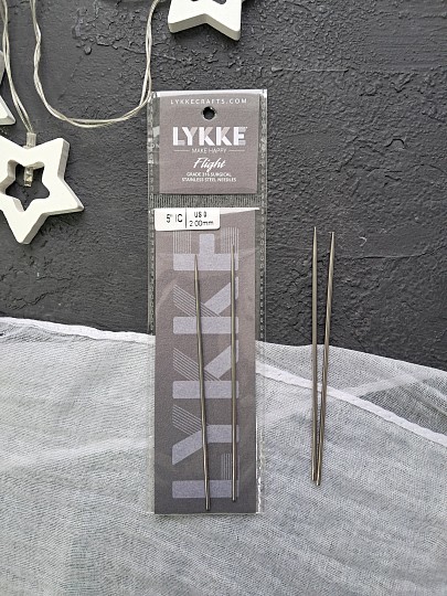 Lykke Flight Съёмные спицы 11,5 см Металл