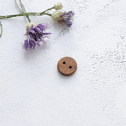 Handmade Пуговица Дуб ⌀ 15 мм