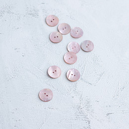 Drops Пуговица Ракушка Blush ⌀ 20 мм