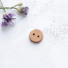 Handmade Пуговица Бук ⌀ 19 мм