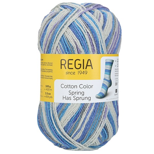 Regia Cotton Color Spring Has Sprung 4-ply 100 г