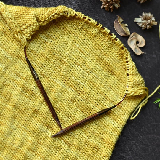 KnitPro Ginger Круговые спицы 80 см Дерево