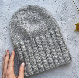 СижуВяжу Описание шапка Объёмный пушистик СижуВяжу Описание шапка Объёмный пушистик