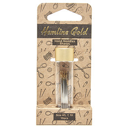 Hemline. Иглы швейные стальные 5-10 10 шт. (арт. 288G.510)