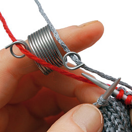 Addi Кольцо-наперсток для вязания жаккарда addiStrike Металл 18 мм