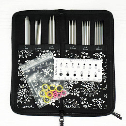 ChiaoGoo Набор чулочных спиц 15 см. Металл Магазин пряжи и инструментов для вязания СижуВяжу.рф