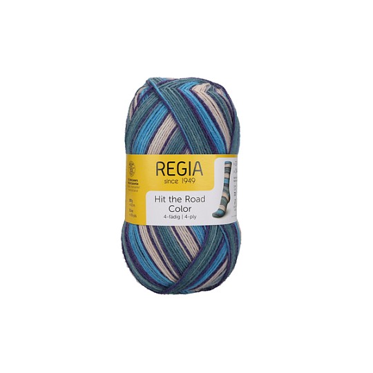 Regia Hit The Road Color 4-ply 100 г