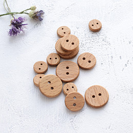 Handmade Пуговица Бук ⌀ 15 мм