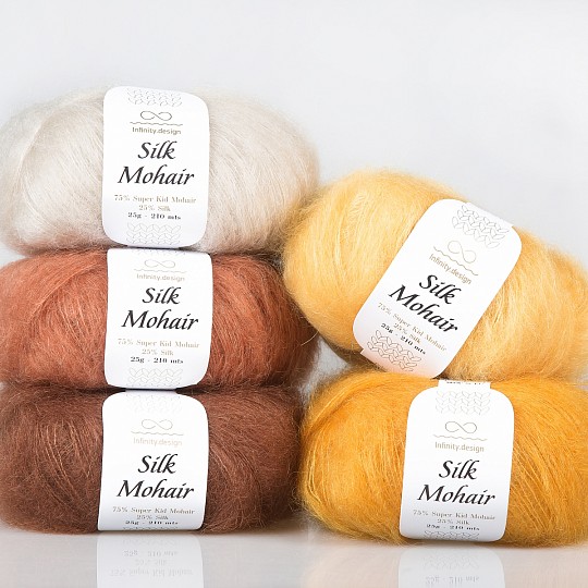 Infinity Design Silk Mohair