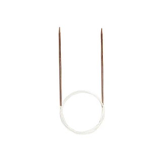Lykke Cypra Круговые спицы 80 см Медь