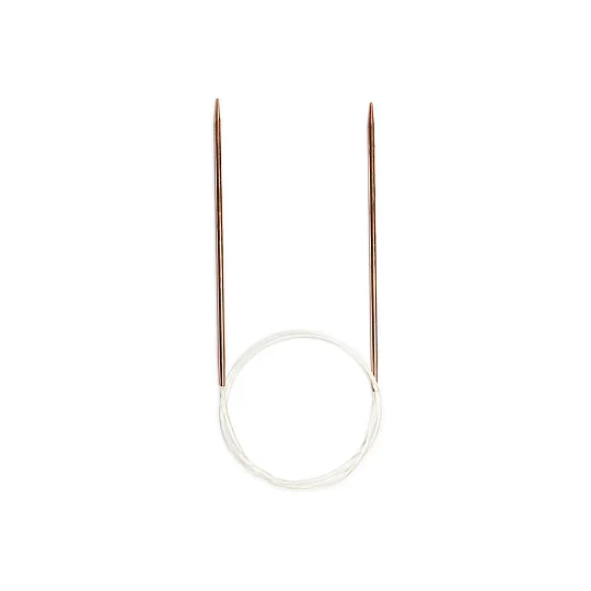Lykke Cypra Круговые спицы 80 см Медь