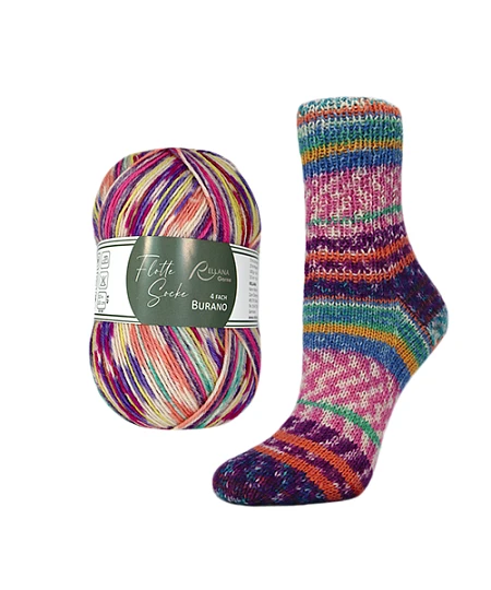Rellana Flotte Socke Burano 4ply