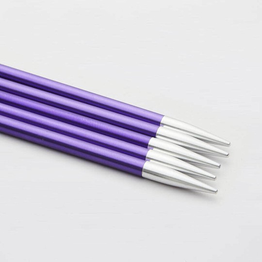 KnitPro Zing Чулочные спицы 15 см Алюминий