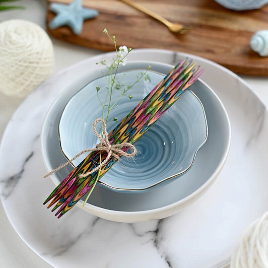 KnitPro Symfonie Wood Чулочные спицы 15 см Дерево