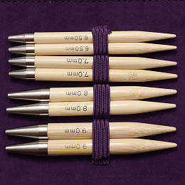 Tulip Набор съёмных спиц CarryC 9,5 см. 11 пар Магазин пряжи и инструментов для вязания СижуВяжу.рф