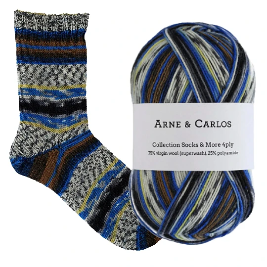 Arne & Carlos Socks & More Collection 4ply