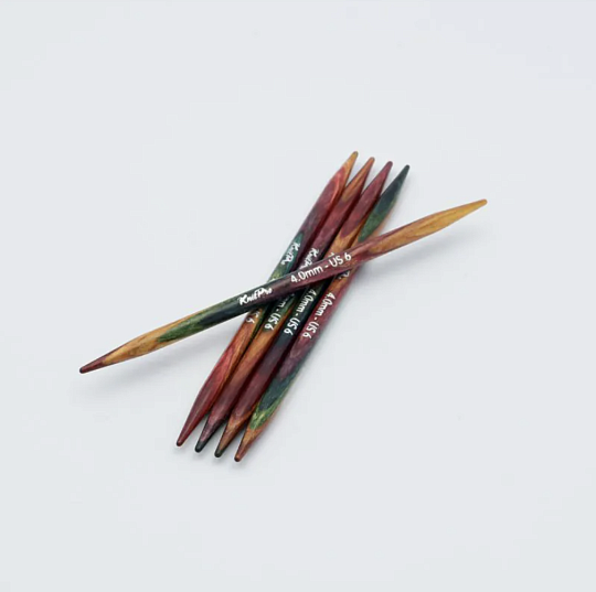 KnitPro Symfonie 2 Чулочные спицы 15 см Дерево