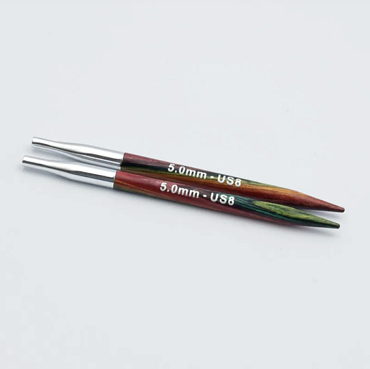 KnitPro Symfonie 2 Съёмные спицы 8,7 см (укороченные) Дерево