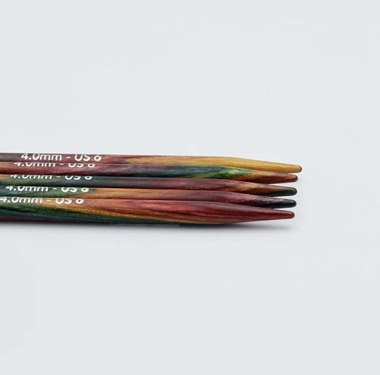 KnitPro Symfonie 2 Чулочные спицы 15 см Дерево