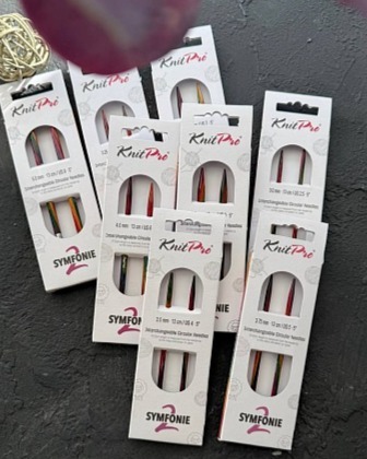 KnitPro Symfonie 2 Съёмные спицы 11,6 см (стандартные) Дерево